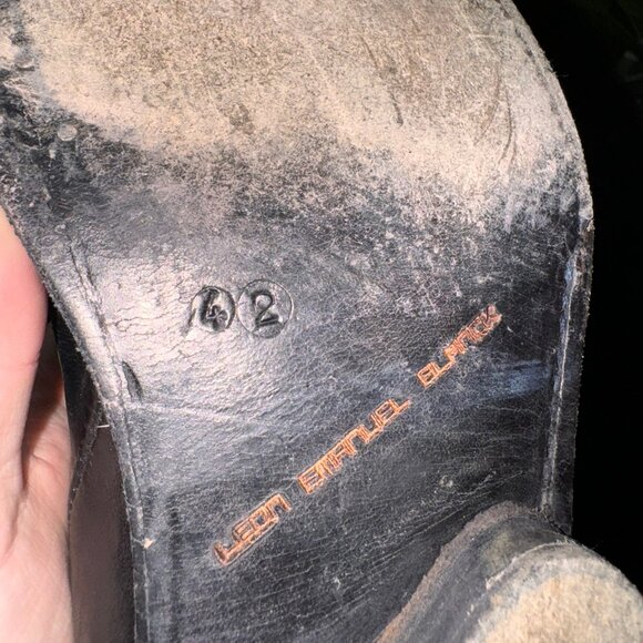 $1700 LEON EMANUEL BLANCK Guidi Distortion BOOT sz42 (***SEE DESC***) - Picture 15 of 15